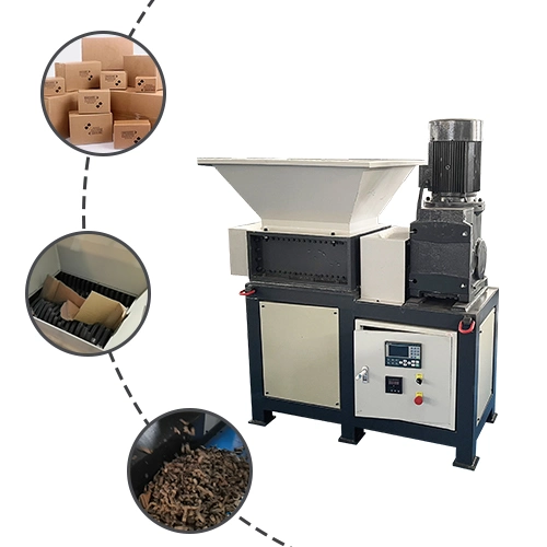 Industrial Shredder Machine for Waste Metal Plastic Wood Pallet Shredding
