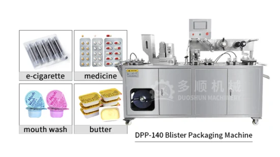 Macchina confezionatrice blister automatica per capsule di compresse di miele in PVC e alluminio