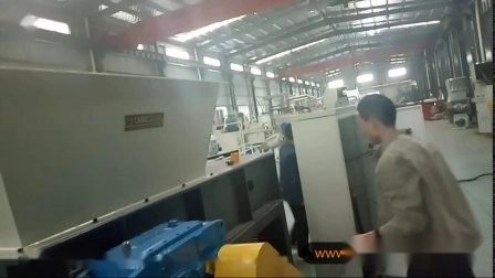 Sistema di attrezzature per frantoio per trituratori di grumi di rottami di rifiuti di plastica